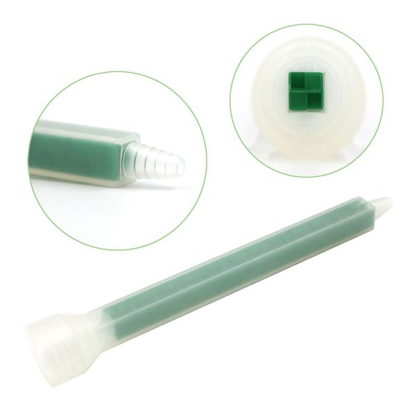 Static Mixer Plastic Resin Mixing Tip Epoxy Mixing Nozzle Tip for Adhesive Gun Applicator