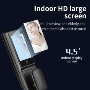 S958max Automatic 3D Face Recognition Tuya Intercom Camera Fingerprint Smart