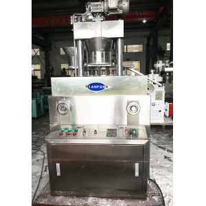 50HZ/60HZ Voltage Ceramic Crucible Tablet Press Machine with 100KN Pressure