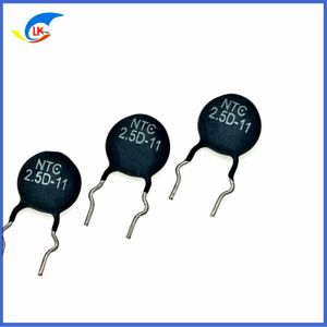 Cheap MF72 Series 2.5D-11 2.5 Ohm 11mm Surge Current Suppression NTC Thermistor For Power Adapter for sale