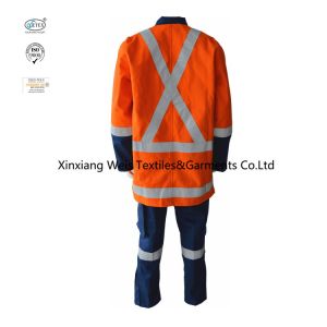 Anti Fire Arc Proof Fr Suits With Multiple Reflective Tapes