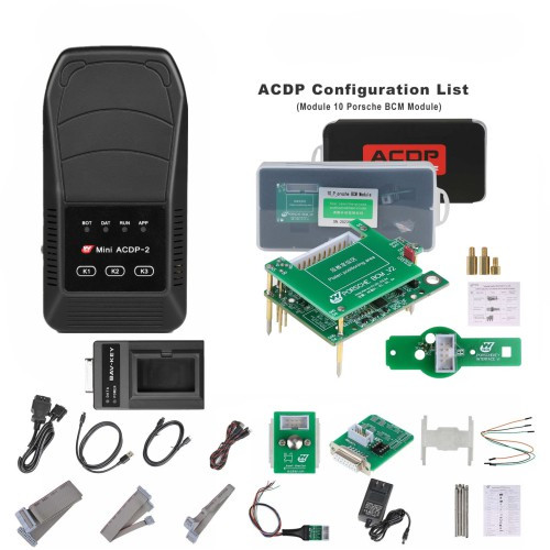 Yanhua Mini ACDP-2 Programmer with Module10 for Porsche BCM Package Key