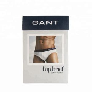 Recycled Materials Custom Clothing Boxes 40X35X0.2 Cm For Mens Underwear