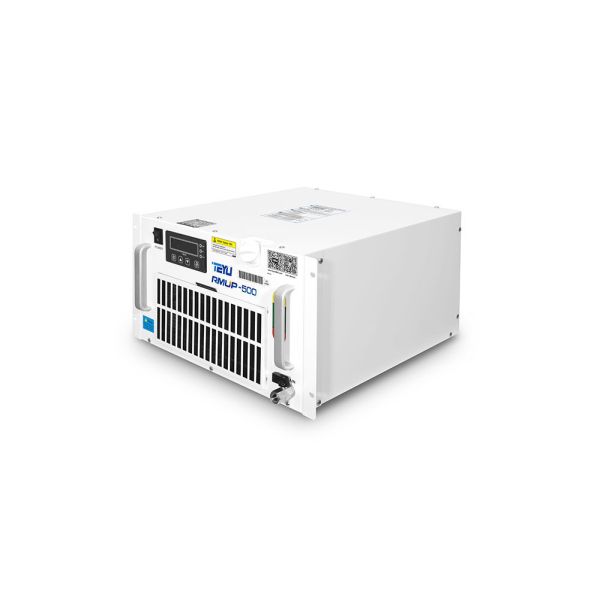 Quality 6U 7U Air Cooled Rack Chiller For Water Cooling RMUP-500 Mountable 19in Rack With ±0.1℃ wholesale