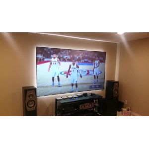 Portable Fixed Frame Screen , Front Multi - Format Frame Projection Screen