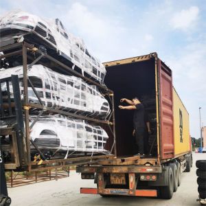 Yellow Color Customized 50km LSV 4 Seater Golf Cart Trolley 30mph-40mph