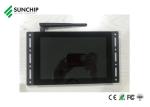 Embedded Open Frame LCD Display , Metal Case LCD Advertising Display 8"