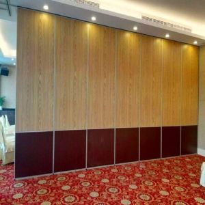 Multi - Function Room Sound Proof Movable Walls Folding Partitions With Aluminum