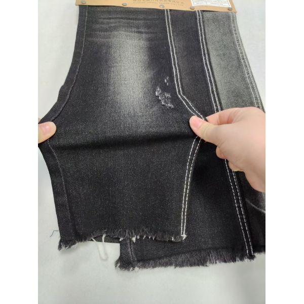 180CM Full Width 3/1Right Twill Dark Indigo Stretch Denim Fabric 11.5oz For Jeans