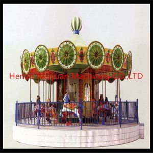 deluxe mechanical carousel horse ride fair rides for sale with professional