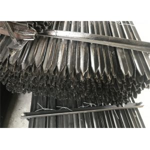 1.58kg/m star picket post for austrlia market stain black coated bituman 2100mm length