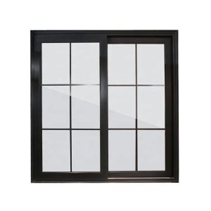 Standard Aluminum Sliding Glass Window , Double Layer Aluminum Alloy Window