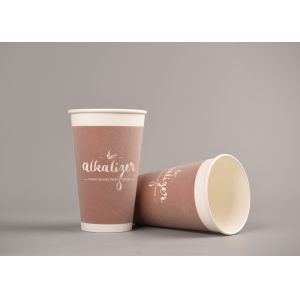 China 12oz 16oz Foam Paper Drinking Cup For Hot And Cold Beverages , Eco Friendly on sale
