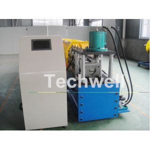 Cheap GI , Carbon Steel U Shape Cold Roll Forming Machine With Manual Or Hydraulic Decoiler , 10-15m/min Forming Speed for sale