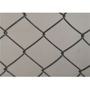 Cheap 8FT X 50FT Chain Link Fabric Fence With Razor Barbed Wire For High Level Security for sale