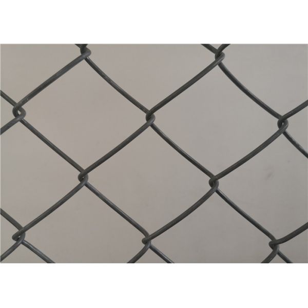 8FT X 50FT Chain Link Fabric Fence With Razor Barbed Wire For High Level