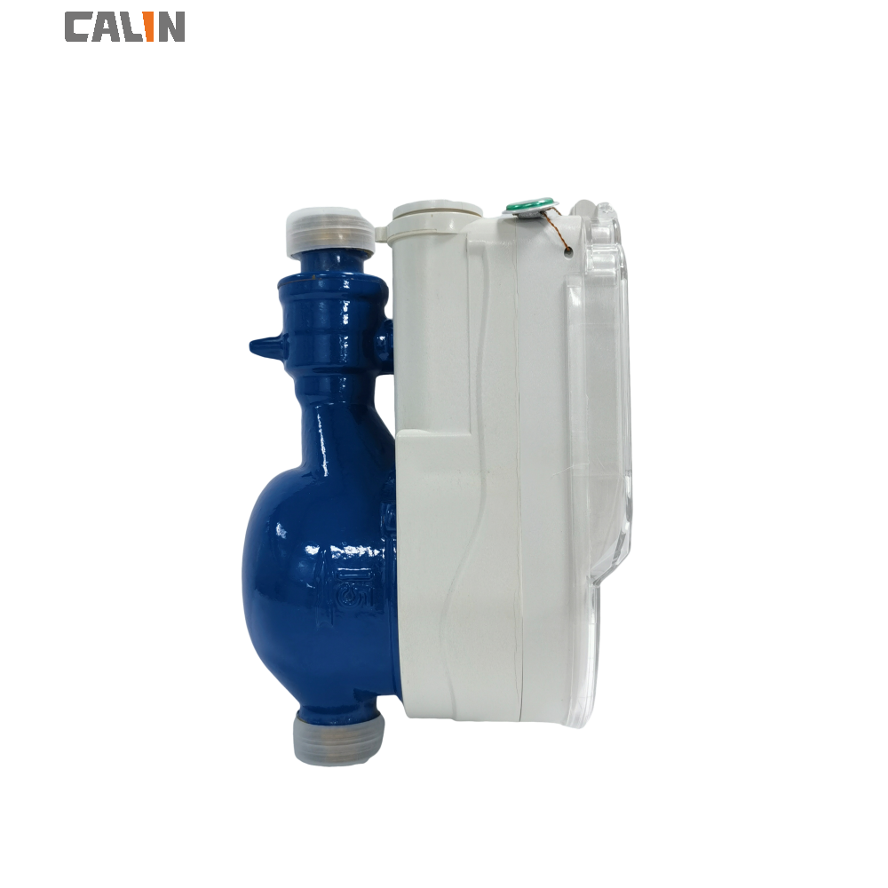 R80 Class B Wet Dial Prepaid Water Meter Fraud Proof Plastic Body