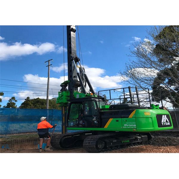 600mm Hydraulic Crawler Drill Machine Multifunctional Excavator Mounted