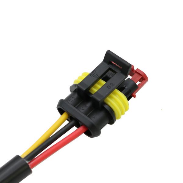 Quality Waterproof OBD Interface Low Voltage Wire 300mm Length For Xenon Lamp wholesale