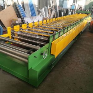 0.17mm Thickness Corrugated Roof Panel Roll Forming Machine