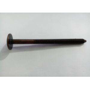 M6 M8 Pointed End Furniture Screws Connecting Bolts , Flat Head Bolt With Bronze