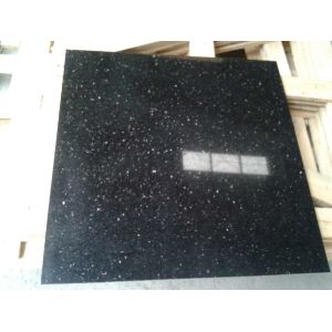 Cheap Hot sales Good Quality Star black Galaxy Granite slabs,Black Galaxy Counter Tops , Window sills for sale