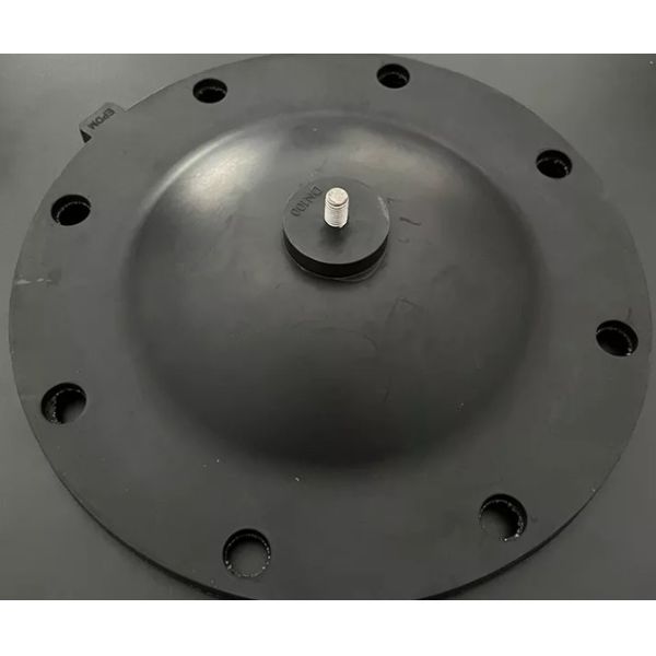 Smooth Rubber Pneumatic Valve Diaphragm 0.5 - 2.5Mpa Pressure Range Chemical