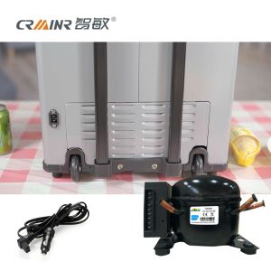 Portable Mini Car Refrigerator Upright Fridge 18L With Pre - Coated Plate