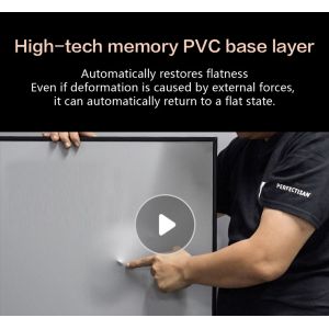 Thin Fixed Frame Screen Long Throw Home Theater Projection Screens 120 Inch