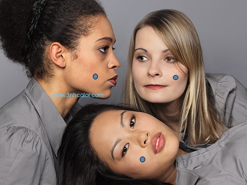 Critical Flesh Tones Camera Resolution Test Chart Sineimage / 3nh YE111B