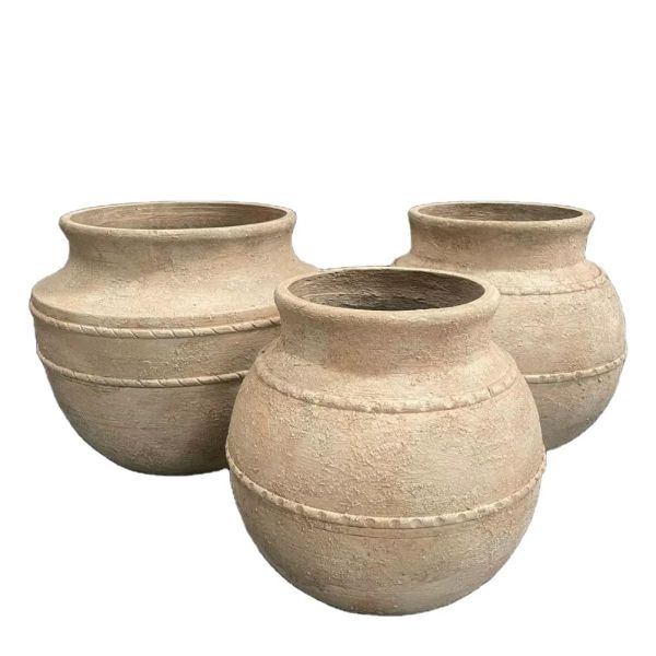 Quality Texture Surface GRC Flower Planters Waterproof And Fireproof For Versatile Functional Planting wholesale