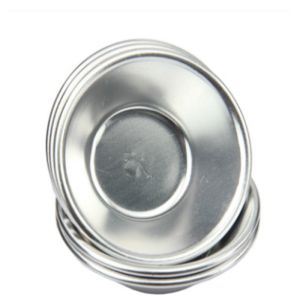 Round Shape Aluminium Alloy Deep Meat Burger Pan Pizza Pie Pan Tart Pan Mold for