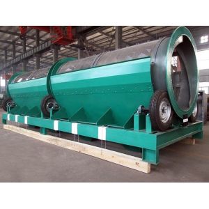 150m3/H,85Kw Power, 9m Length ,Steel,Rotary Movable,Gold Washing Trommel Screen