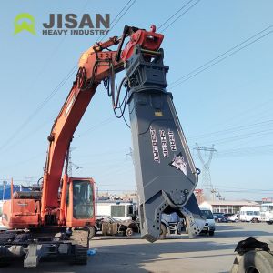 China Excavator Attachment Hydraulic Demolition Shear For Waste Vehicles Dismantling on sale