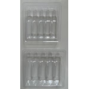 China PET Polyethylene Terephthalate Ampoule Tray Customization Wholesale 1ml 2ml 5ml 10ml Water Injection Ampoule Tray Customization on sale