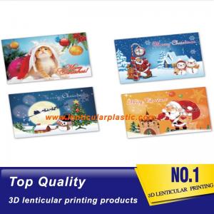 Cheap Customized 3D lenticular Print Card Plastic Business 3D Lenticular Cards 3D Lenticular Flip Picture Wholesale for sale
