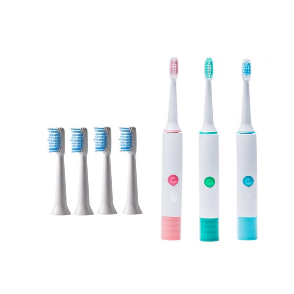 Quality High-frequency 41000times/ min vibration Electrical Tooth brush Adult with Dry Battery sonic toothbrush wholesale