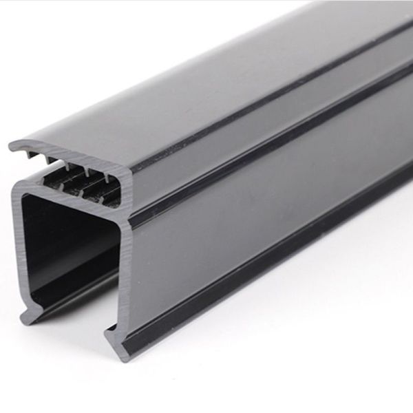 PVC Plastic Co-Extruded Profile Soft and Hard Extruded U-Shaped Plastic Profile