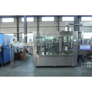Small Scale Pet Bottle Filling And Capping Machine For Carbonated Drink