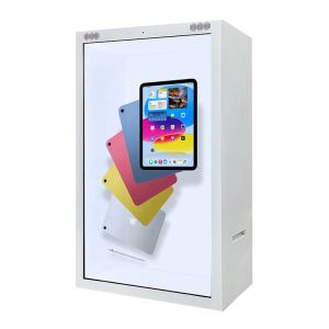 Android Based Transparent LCD Hologram Box Display With 4G Connectivity For Ads