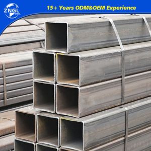 Surface Coated S235/S355/275 ASTM A500 Squre or Rectangular Steel Pipe for