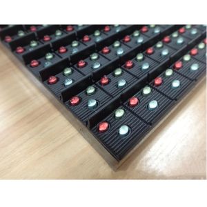 Cheap MBI5124/MBI5020 Full Color LED Module 16*16 DIP Outdoor 16mm Pixels High Brightness for sale