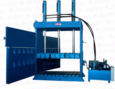 Tire Baler Machine Vertical hydraulic scrap tire baling baler machine for sale
