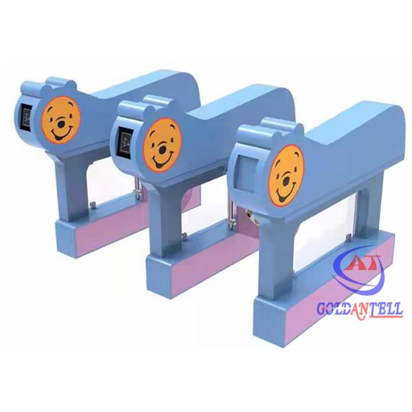 Unique Waterproof Kids Turnstiles Gate Dual Lane Security Control No Touch With