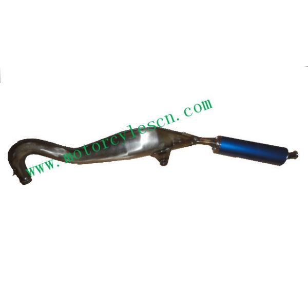 Quality 50cc Gas 2-stroke 4-stroke  PGD50 Scooter sile Muffler Carbon fiber muffler Refit Muffler wholesale
