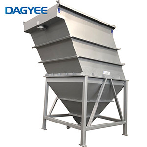 High Rate Flash Mixed Polymer Flocculant Lamella Clarifier