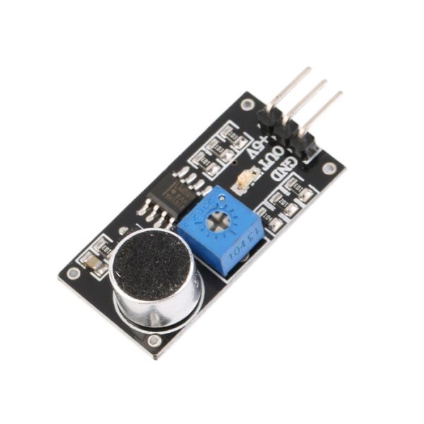 LM393 Arduino Sound Detection Module Electric Condenser Microphone 37 X 18mm