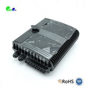 16F Wall Mounted Fiber Distribution Box With PLC Splitter IP65 Fiber Closure