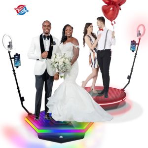 New 360 Photo Booth 80cm Portable Rental Vending Machine for Party