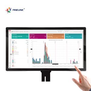 User-Friendly 43 Inch I2C/USB/RS232 interface PCAP G G Capacitive Touch Panel
